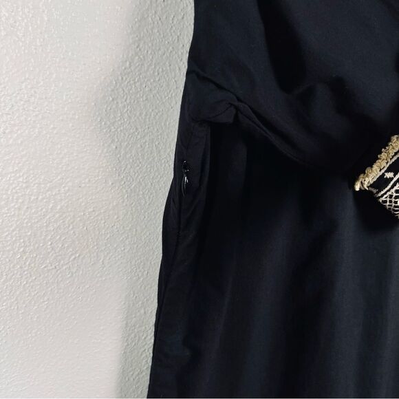 Gretchen Scott Cotton Embroidered Mini Dress in Fringe Binge Boho Size Medium - Picture 8 of 10